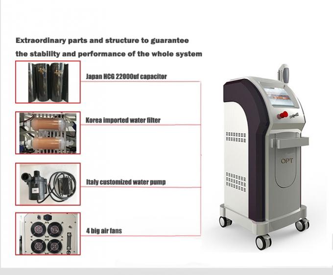 Super Hair Removal E Light Ipl Machine Water Cooling For Pigmentation Therapy