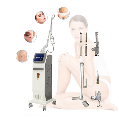Máy laser phân đoạn CO2 Tái tạo bề mặt da 40W Ultra Pulse CW Removal Light Mole Case nhôm