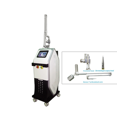 Hệ thống laser phân đoạn 60W CO2 tiên tiến để tái tạo bề mặt da và loại bỏ nếp nhăn