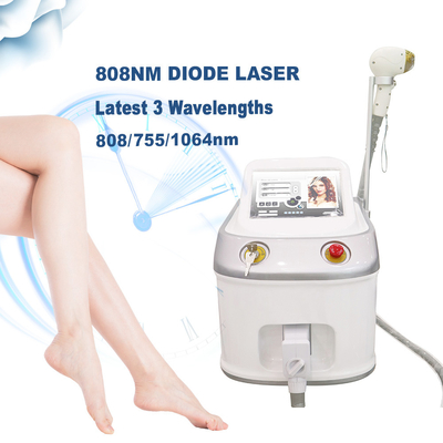 Máy triệt lông Diode Laser diode 808nm di động Loại bỏ lông vĩnh viễn toàn thân