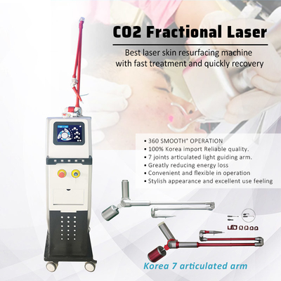 Ce Iso Approved Co2 Laser Skin Machine Loại bỏ nếp nhăn chống lão hóa