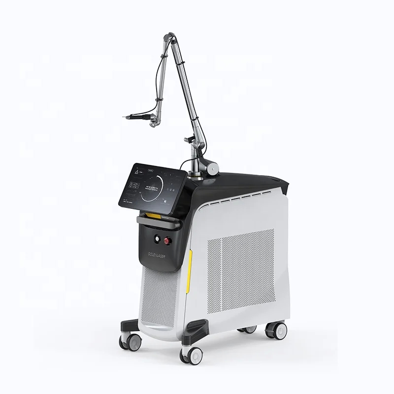 Máy loại bỏ hình xăm bằng laser Picosecond có độ điều chỉnh 655nm Diode với công suất lên đến 2000J / cm2